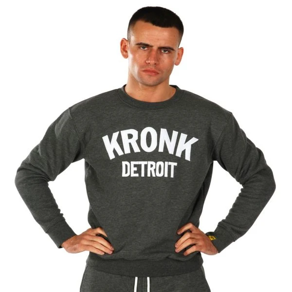 Kronk Detroit Applique Sweatshirt 3 Kronk Detroit Applique Sweatshirt