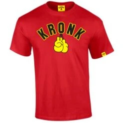 Kronk Gloves Tee -Boxing Promotions Store kronk t shirt red 1