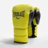 Everlast Powerlock2 Pro Training Boxing Gloves - Lace -Boxing Promotions Store lace yellow