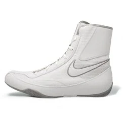 Nike Machomai 2 Boxing Boots -Boxing Promotions Store machomai 2 white grey 16