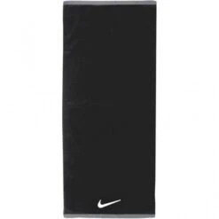 Nike Fundamental Towel - Black -Boxing Promotions Store nike fundamental towel geezers boxing1 2