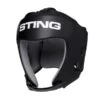 Sting Orion Gel Open Face Headguard - Black 1 Sting Orion Gel Open Face Headguard - Black -Boxing Promotions Store orion gel open face head guard front 800x