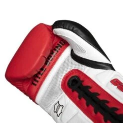 TITLE Boxing Professional Series GEL Sparring Gloves -Boxing Promotions Store pgssg rd wh 3 1 1