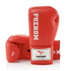 Phenom Boxing Elite RSF-210 Professional Fight Gloves -Boxing Promotions Store phenom boxing elite rsf 210 professional fight gloves red 1