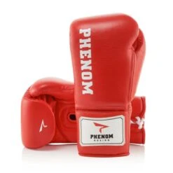 Phenom Boxing Elite XDF-210 Professional Fight Gloves -Boxing Promotions Store phenom boxing elite xdf 210 professional fight gloves red 1