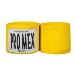 Pro Mex Official Mexican Style 140" Hand Wraps 2.0 -Boxing Promotions Store promex 140 wraps yellow 1