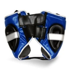 Ringside Pro Fitness Headguard -Boxing Promotions Store pu head back blue 2