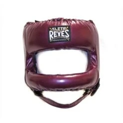 Cleto Reyes Rounded Nylon Bar Headguard -Boxing Promotions Store purplemetrounded 1 2