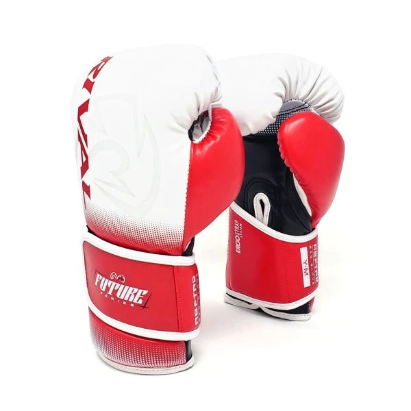 Rival RB-FTR2 Future Junior Bag Gloves - White/Red/Black 4 Rival RB-FTR2 Future Junior Bag Gloves - White/Red/Black - Image 2