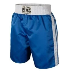 Cleto Reyes Satin Boxing Shorts -Boxing Promotions Store rebt bl wh 1 2 1 1