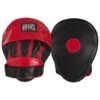 Cleto Reyes Pantera Curved Strapped Focus Mitts -Boxing Promotions Store reppm2 bk rd 2