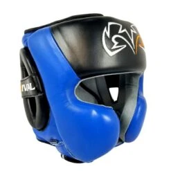 Rival RHG30 Boxing Headgear -Boxing Promotions Store rhg30 black blue