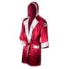 Cleto Reyes Boxing Robe With Hood -Boxing Promotions Store rhrb rd wh 1 4