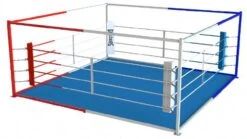 Geezers Freestanding Floor Boxing Ring (No Flooring)