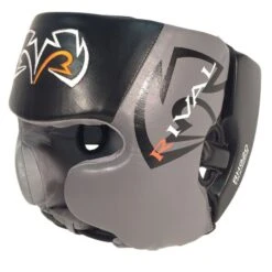 Rival RHG20 Training Headgear -Boxing Promotions Store rival rhg20 training headgear black grey 2