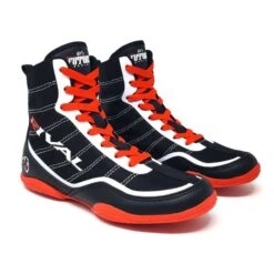 Rival RSX-Future Junior Boxing Boots -Boxing Promotions Store rival rsx future junior boxing boots black white red 3