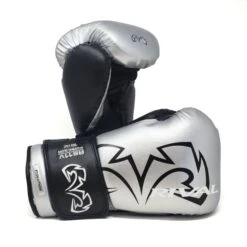 Rival RB11-Evolution Bag Boxing Gloves -Boxing Promotions Store rs11v silver 3