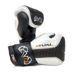 Rival RB10 Intelli-Shock Bag Boxing Gloves 15 Rival RB10 Intelli-Shock Bag Boxing Gloves -Boxing Promotions Store rv115 black white 1
