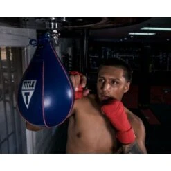 TITLE Leather Super Fast Speed Bag -Boxing Promotions Store sbl bl 1 5