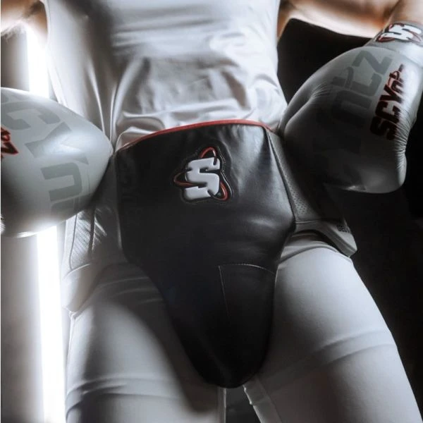 SCYntz Leather Groin Protector 6 SCYntz Leather Groin Protector - Image 4