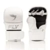Fly Shadow MMA Gloves -Boxing Promotions Store shadow mma gloves white 1