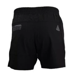 Ringside Training Short - Black -Boxing Promotions Store short back