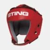 Sting IBA Contest Boxing Headguard -Boxing Promotions Store st800 red 1
