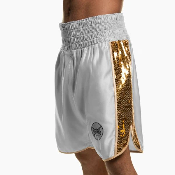 Suzi Wong X Geezers Satin/Sequin Boxing Shorts 4 Suzi Wong X Geezers Satin/Sequin Boxing Shorts - Image 2