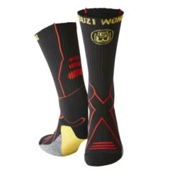 Suzi Wong X Sole Boxing Socks -Boxing Promotions Store sw2101 black gold red