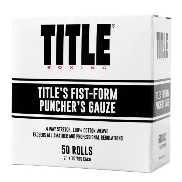 TITLE Boxing Fist-Form Puncher's Gauze 4 TITLE Boxing Fist-Form Puncher's Gauze - Image 2