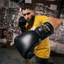 TITLE Boxing Roberto Duran Leather Sparring Gloves - Lace -Boxing Promotions Store title boxing roberto duran leather sparring gloves lace 4