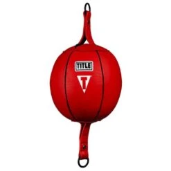 TITLE Double End Bag -Boxing Promotions Store title double end bag red 1