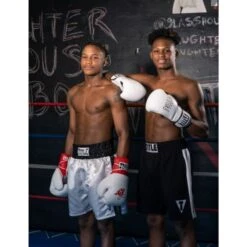 TITLE Ali The Greatest In The 80's Boxing Shorts -Boxing Promotions Store title shorts 3