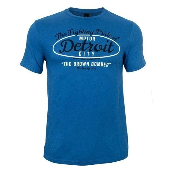 TITLE Legacy Joe Louis Fighting Pride T-Shirt - Blue 3 TITLE Legacy Joe Louis Fighting Pride T-Shirt - Blue