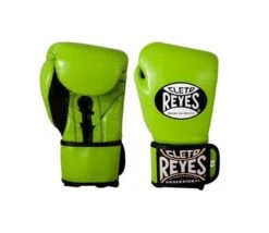 Cleto Reyes Universal Training Boxing Gloves -Boxing Promotions Store training gloves green 570x494 1