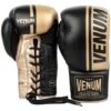 Venum Shield Boxing Gloves - Lace -Boxing Promotions Store venum 03806 126 8oz venum 03806 126 8oz galery image 3 shield gold lacets 2 2