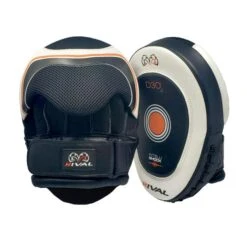 Rival RPM10-2.0 Intelli-Shock Punch Mitts -Boxing Promotions Store white black 1