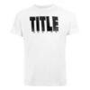 TITLE Boxing Iconic Block Tee -Boxing Promotions Store white black 1 9