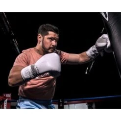 TITLE White Lace Sparring Gloves 2.0 -Boxing Promotions Store whsg2 1