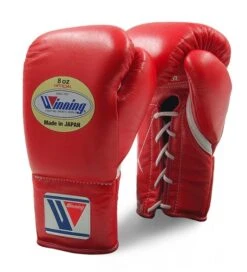 Winning MS Pro Fight Boxing Gloves -Boxing Promotions Store winning pro fight gloves red