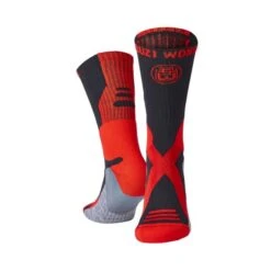Suzi Wong X Sole Boxing Socks -Boxing Promotions Store x sole black red
