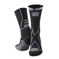 Suzi Wong X Sole Boxing Socks -Boxing Promotions Store x sole black grey