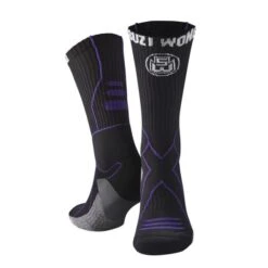 Suzi Wong X Sole Boxing Socks -Boxing Promotions Store x sole black purple